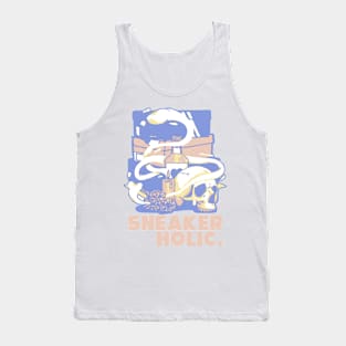 Sneaker Holic Pink Oxford Tank Top